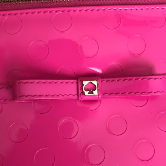 Kate Spade pink handbag with zip top - Picture 3 of 15
